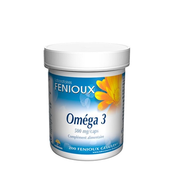 Fenioux Oméga 3 500mg 200capsules | Acheter au Maroc