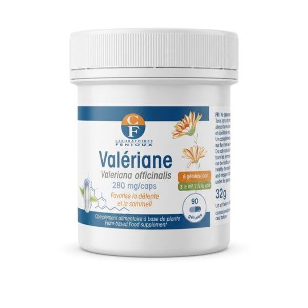 Fenioux Valériane - 90 Gélules - 280 mg | Acheter au Maroc