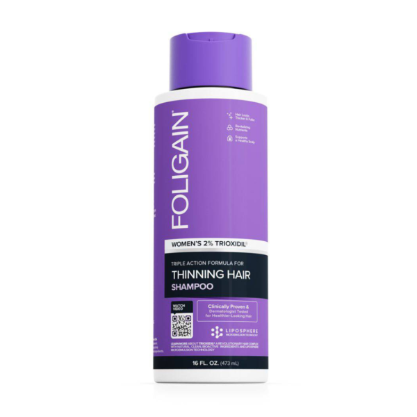Foligain Triple Action Shampoing Trioxidil 2% Femme | Acheter au Maroc