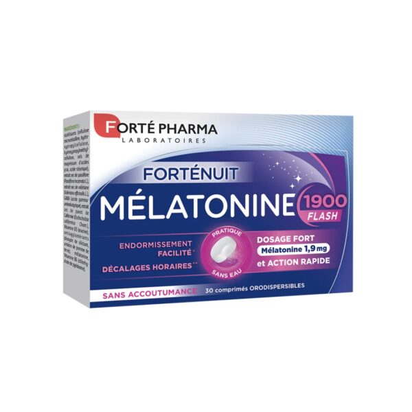 Forte Pharma Melatonine 1900 Flash 30 Comprimes | Acheter au Maroc