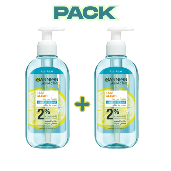 Garnier Fast Clear 200ml X 2 Pack | Acheter au Maroc