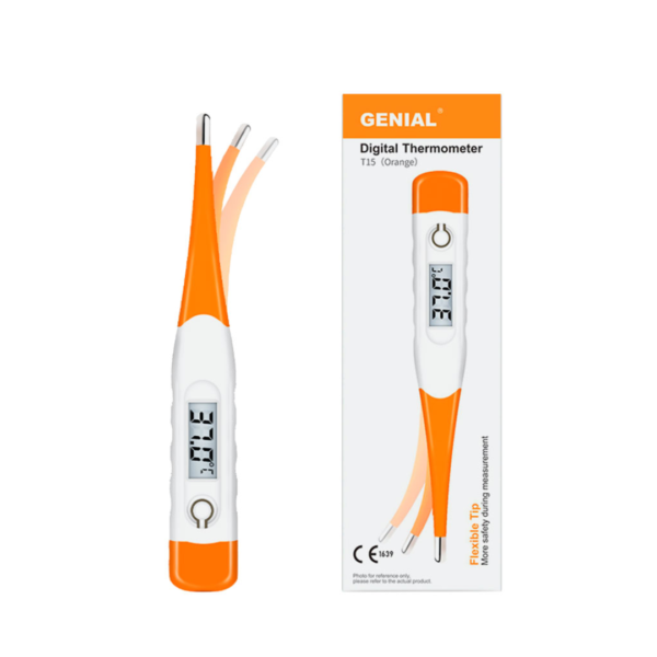 Genial Thermometre Flexible T15SC orange | Acheter au Maroc