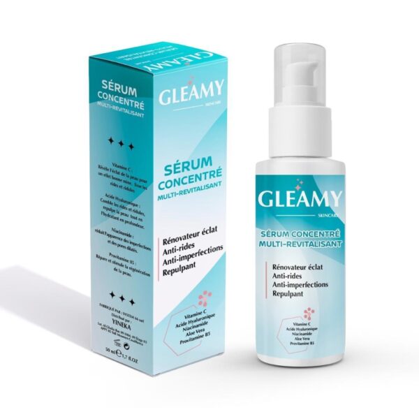 Gleamy Serum Concentre Multi-revitalisant 50ml | Acheter au Maroc