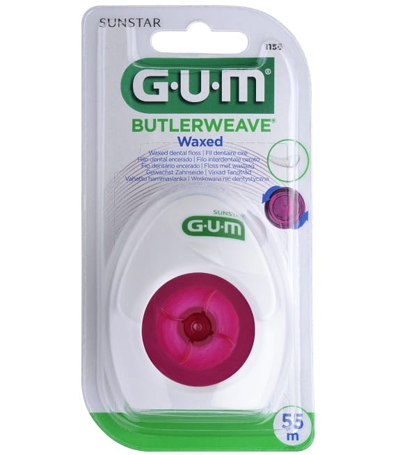 GUM Fil Dentaire ButlerWeave Ciré Réf 1155 | Acheter au Maroc