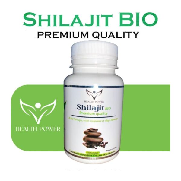 Health Power Shilajit 60 Gelules | Acheter au Maroc