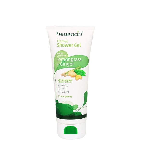 Herbacin Gel douche lemongrass+ginger 200ml | Acheter au Maroc