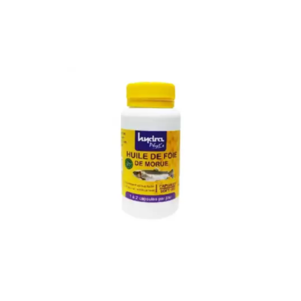 Hydra plus Huile De Foie De Morue 60 Capsules | Acheter au Maroc