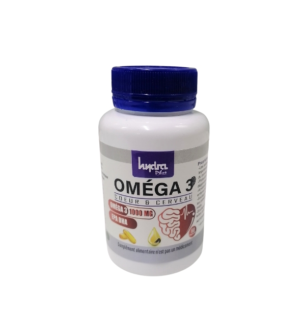 Hydra Plus Omega 3 120 Capsules | Acheter au Maroc