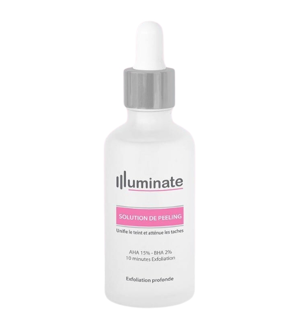 Illuminate Peeling Solution AHA 15% BHA 2% 30ml | Acheter au Maroc