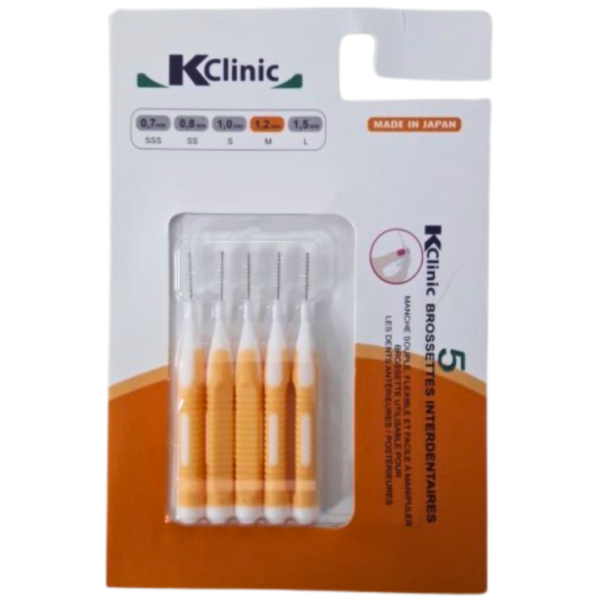 Kin Clinic Brossettes Interdentaire 1.2mm 10 Unites | Acheter au Maroc