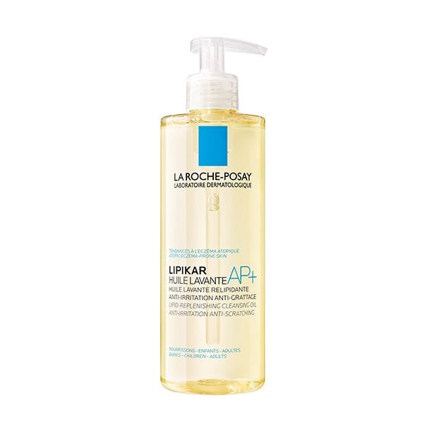 La Roche-Posay Lipikar Huile Lavante AP+ Peau Sèche | 400ml | Acheter au Maroc