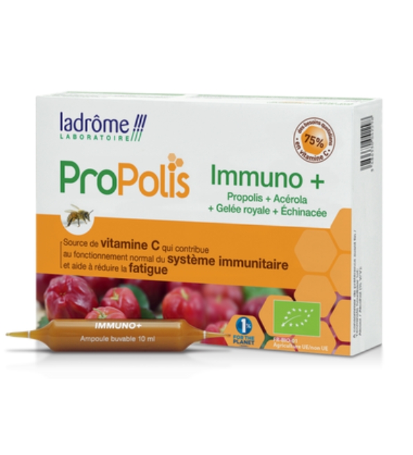 LADROME PROPOLIS & IMMUNO+ 20 AMPOULES | Acheter au Maroc