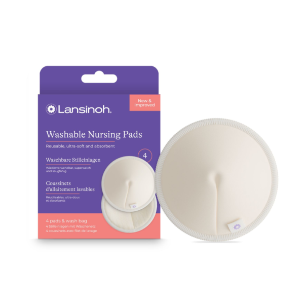 Lansinoh Coussinets d'allaitements lavables 4 pads | Acheter au Maroc