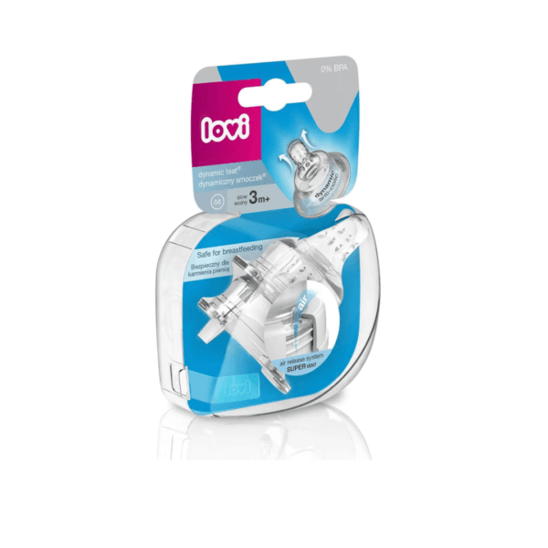 Lovi Tetine Dynamic Anti-Colic Large +3m Ref 18/750 | Acheter au Maroc