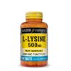 Mason Natural L-lysine 500mg 100 Tablets | Acheter au Maroc