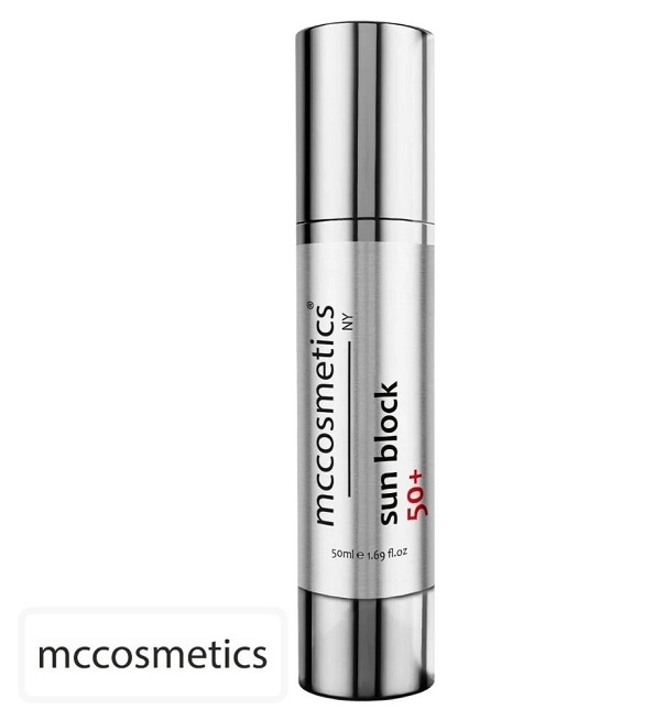 Mccosmetics Sun block cream 50+ 50ml | Acheter au Maroc