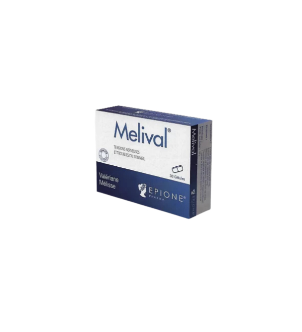 Melival Valeriane Melisse 30 gelules | Acheter au Maroc