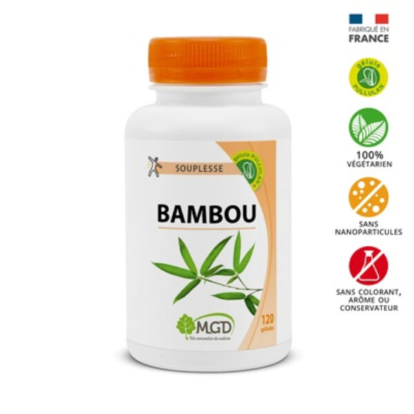 Mgd Nature Bambou 120 gelules | Acheter au Maroc