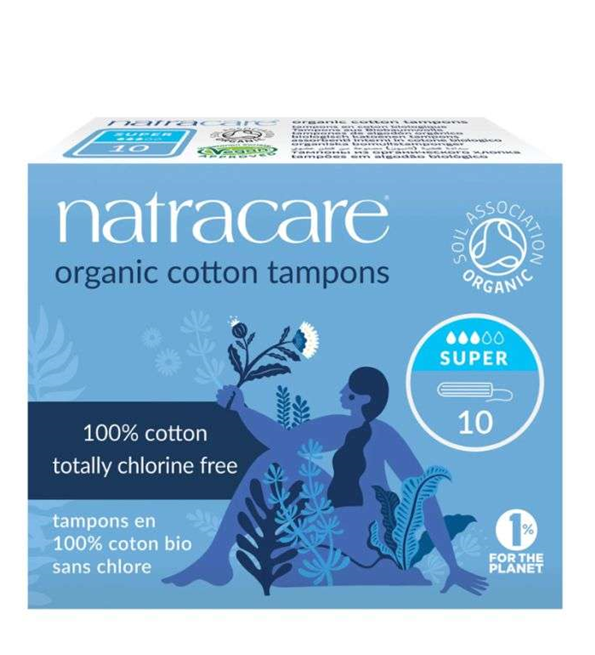 NATRACARE TAMPONS SUPER SANS APPLICATEUR 10 Unités | Acheter au Maroc