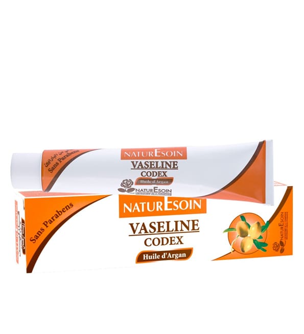 NaturEsoin Vaseline Codex Huile d'Argan - 45 G | Acheter au Maroc