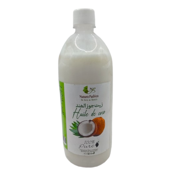 Naturo Pathica Huile De Coco 1L | Acheter au Maroc