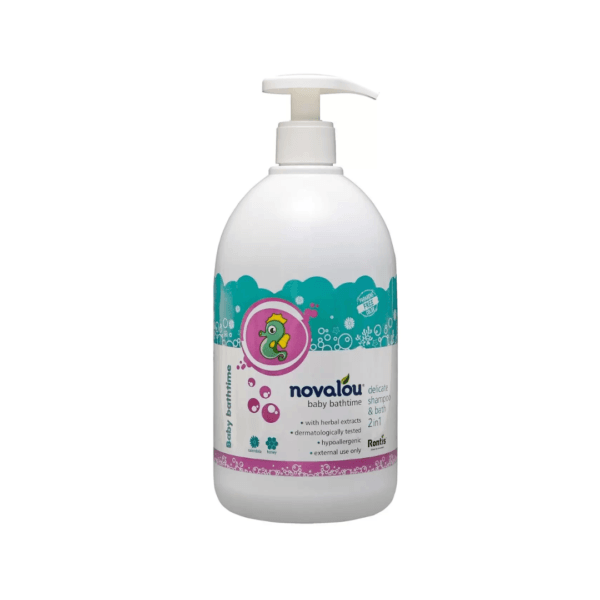 Novalou Baby Shampoing 2en1 Cheveux et Corps 1L | Acheter au Maroc