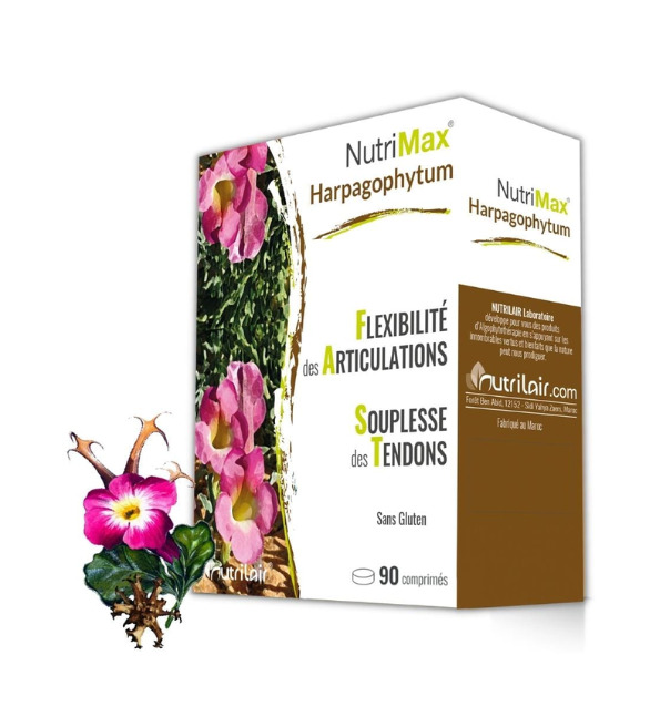Nutrimax Harpagophytum 90 Comprimés | Acheter au Maroc