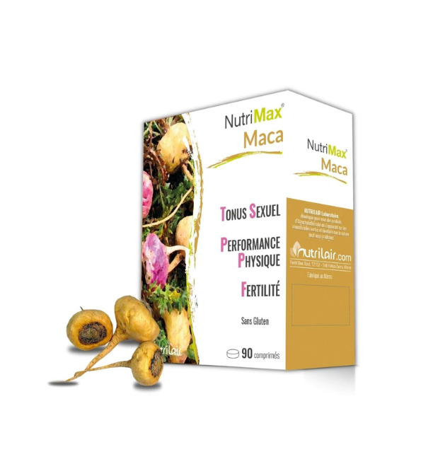 Nutrimax Maca 90 Comprimés | Acheter au Maroc