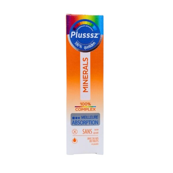 Plusssz Minerals Boite 20 Comprimes | Acheter au Maroc