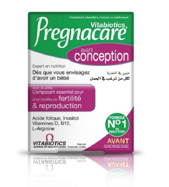 Pregnacare Avant conception 30 Comprimés | Acheter au Maroc