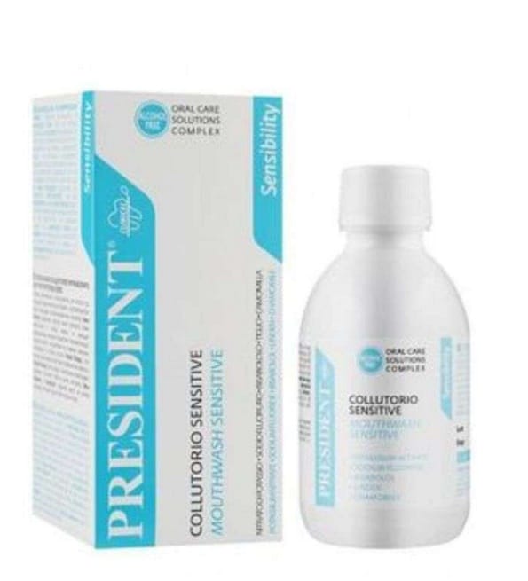 PRESIDENT BAIN DE BOUCHE SENSITIVE 200 ML | Acheter au Maroc