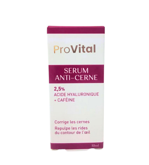 Pro Vital Serum Anti-Cerne 10ml | Acheter au Maroc