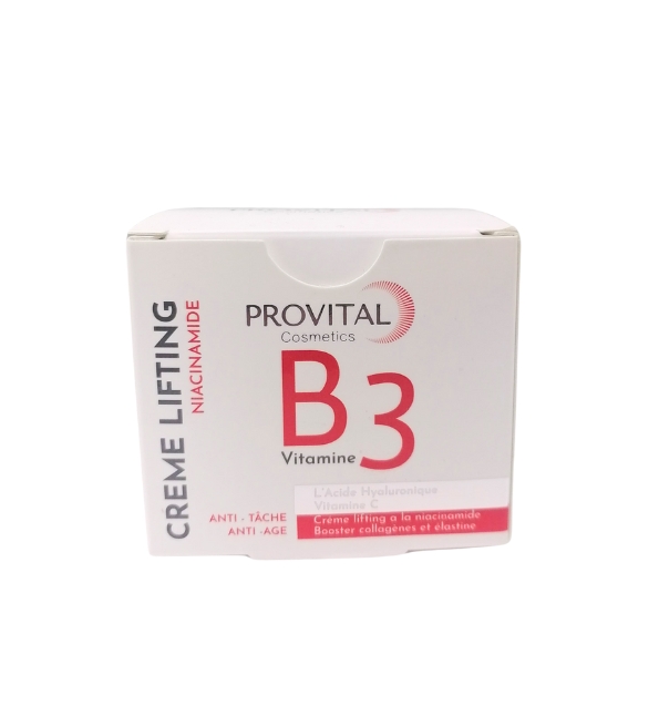 Pro Vital vit B3 Creme Lifting Niacinamide 50ml | Acheter au Maroc