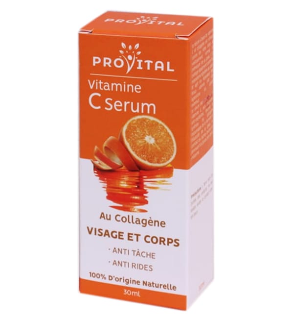 Pro Vital Vitamine C Sérum au Collagène - 30 ml | Acheter au Maroc