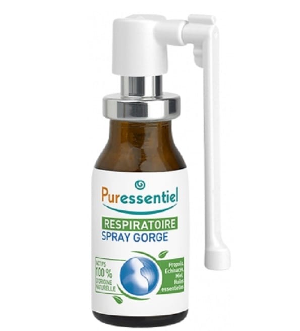PURESSENTIEL Respiratoire Spray Gorge 15ml | Acheter au Maroc
