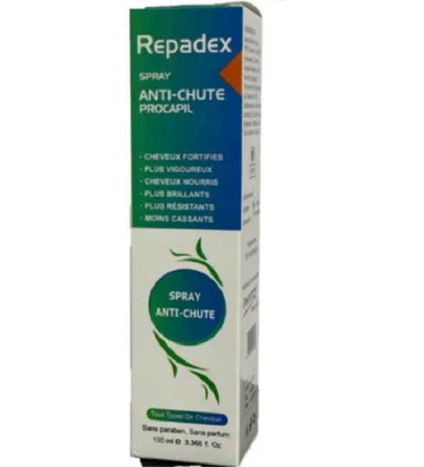 REPADEX SPRAY ANTI CHUTE PROCAPIL 100ML | Acheter au Maroc
