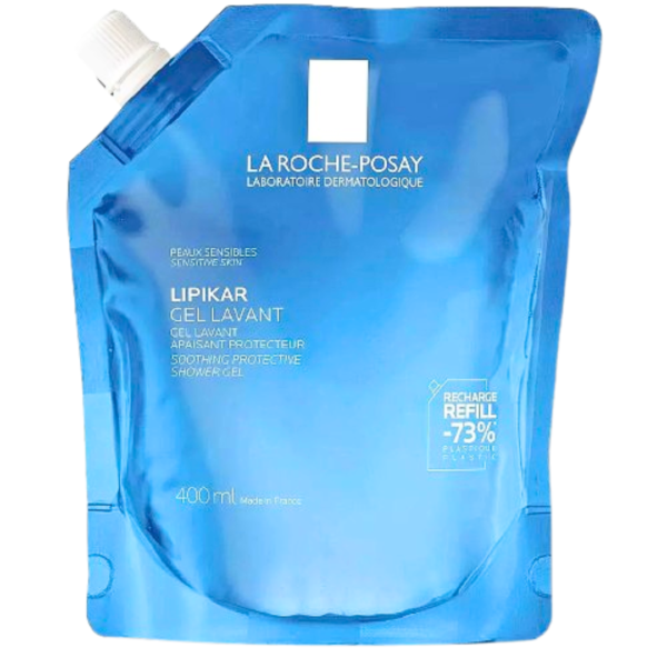 Roche Posay Lipikar Gel Lavant 400ml Recharge Refill | Acheter au Maroc