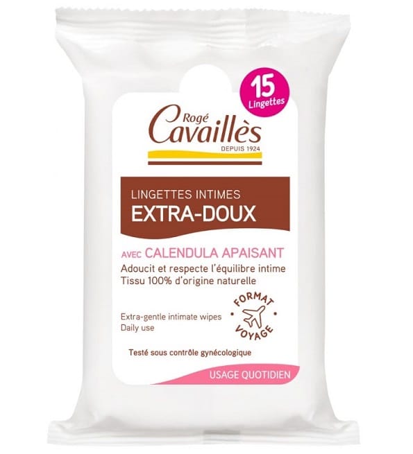 Rogé Cavailles Lingettes Extra Doux 15unités | Acheter au Maroc