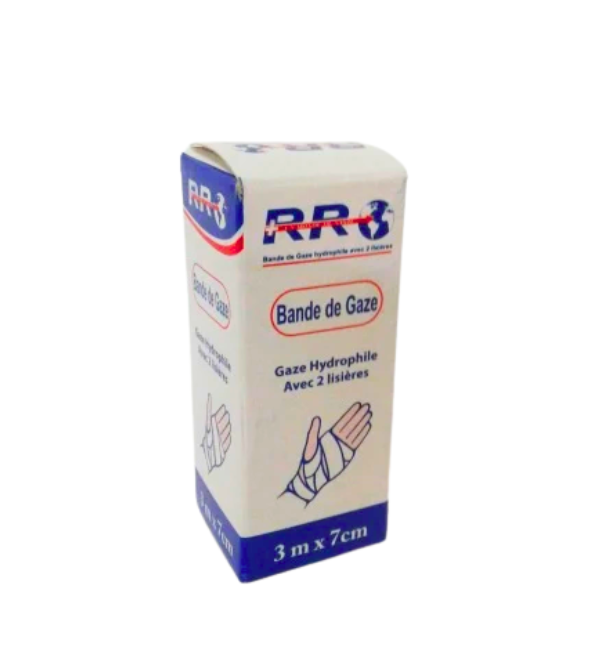 RR Bande de Gaze 3mx7cm | Acheter au Maroc