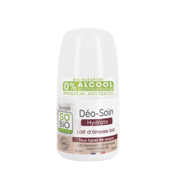 SO BIO DEODORANT DOUCEUR LAIT D'ANESSE 50ML | Acheter au Maroc