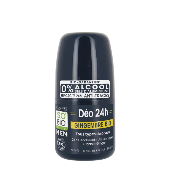 SO BIO DEODORANT MEN GINGEMBRE 50ML | Acheter au Maroc