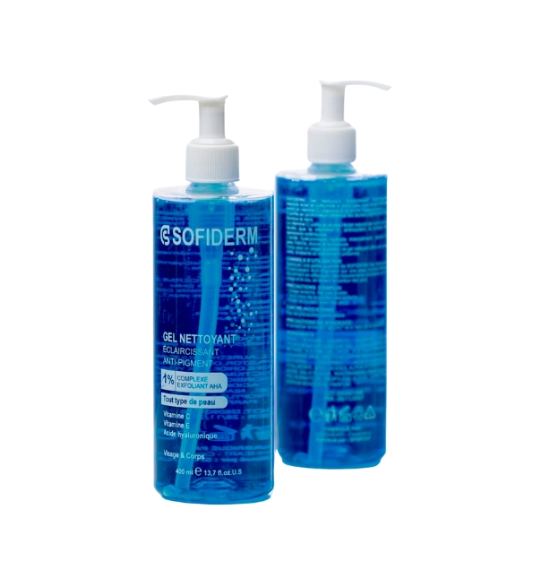 Sofiderm Gel nettoyant Eclaircissant 400ml | Acheter au Maroc