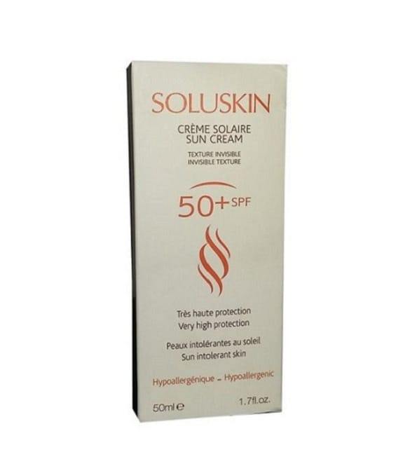 SOLUSKIN Creme Solaire Spf50+ Invisible 50ml | Acheter au Maroc