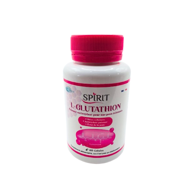 Spirit L-Glutathion 60Gelules | Acheter au Maroc