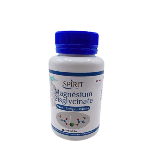 Spirit Magnesium Bisglycinate 60Gelules | Acheter au Maroc