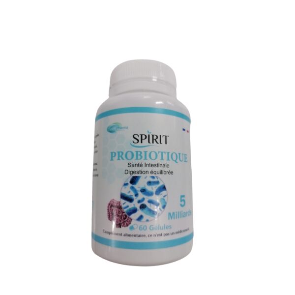 Spirit Probiotique 60 Gelules | Acheter au Maroc