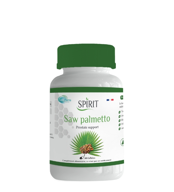 Spirit Saw Palmetto 60 Gélules | Acheter au Maroc