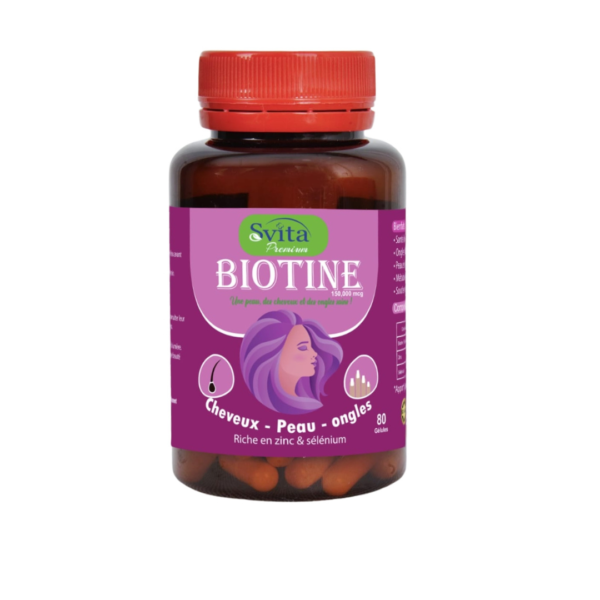 Svita Premium Biotine 40 Comprimés | Acheter au Maroc