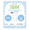 Tadam Serviette Ultra Coton Bio Super+ 12un | Acheter au Maroc