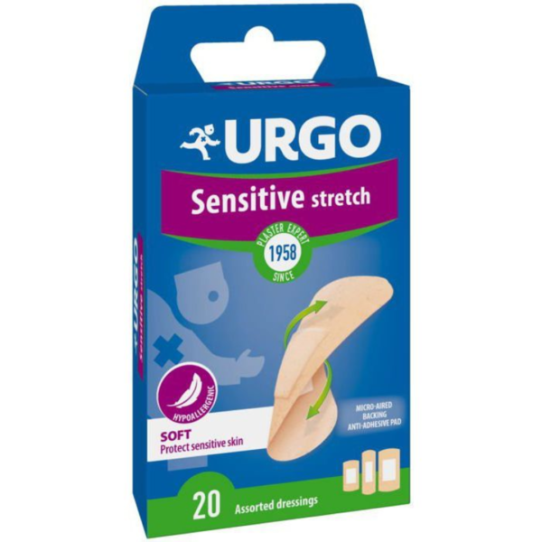 Urgo sensitive 20 Pieces | Acheter au Maroc